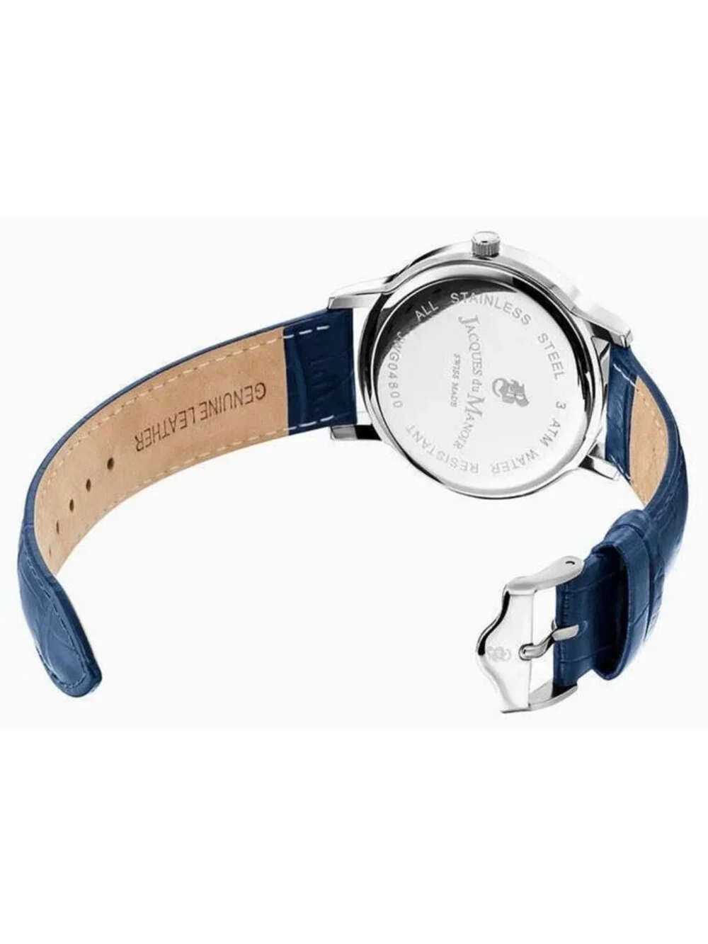 NWT Jacques Du Manoir Genesis Gents White Dial Men display picture 2